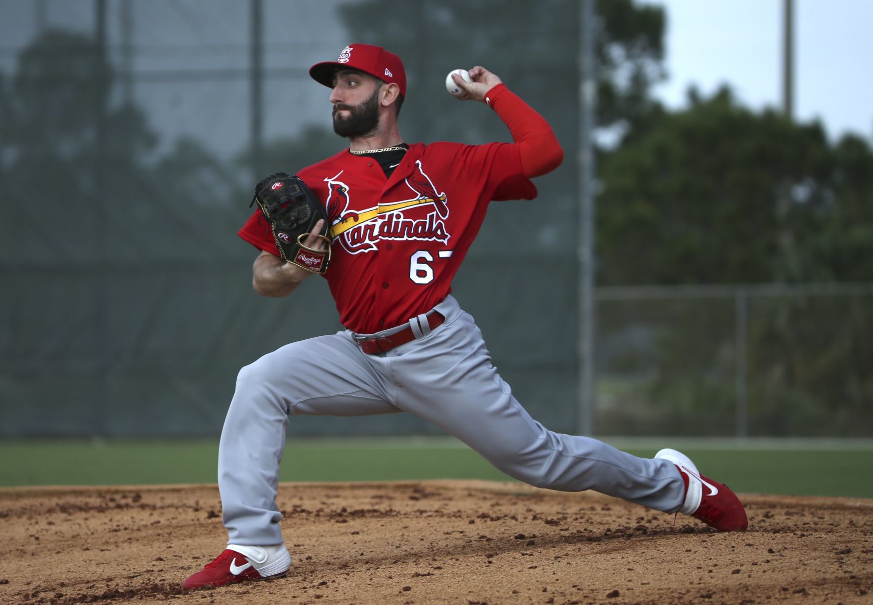 Thursday workout at Cardinals spring training